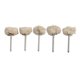 thumbnail image 4 of 5pcs 3mm Wool Polishing Brush Grinding Buffing Wheel Grinder Head For Grinders Metal Jade Gem Olives Walnut Polishing Tool, 4 of 5