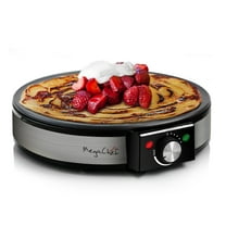 MegaChef Nonstick Crepe and Pancake Maker Breakfast Griddle