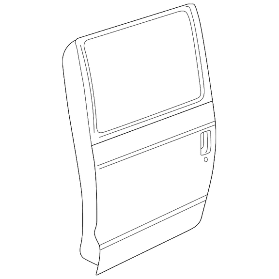 Genuine OE GM Door Shell 22892603