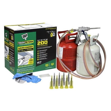 Touch 'n Foam 7565062620 Touch 'n Foam 2-Component 200 Board Ft. Spray Foam Kit Cream