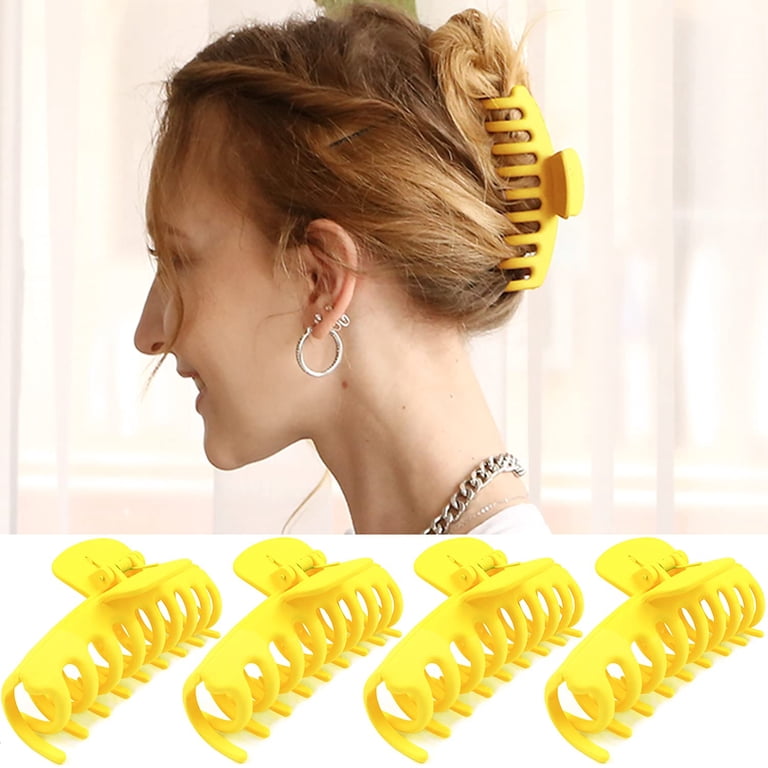 40 Pcs Large Acrylic Hair Claw Clips Non-slip Strong Hold Barrettes Bulk Amazon.com : Yunlly 48 Pcs 4.1 Inch Claw Clips Bulk Large  main image 3