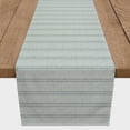 thumbnail image 3 of Creative Products Blue Stripe on Blue 16 x 72 Cotton Twill Table Runner, 3 of 3