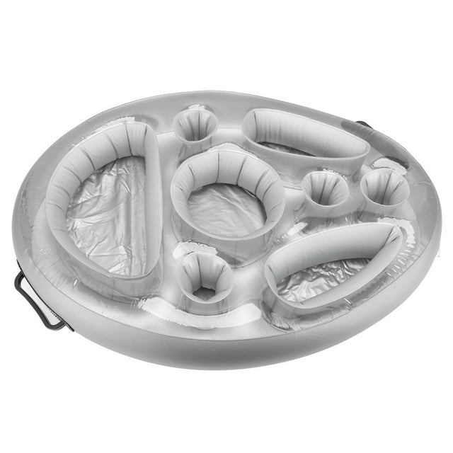 Bandeja Flotante Para Piscina, Soporte Para Bebidas Flotante Ligero Y De Amplias Aplicaciones, Cómodo Para Jacuzzis