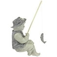 thumbnail image 7 of Design Toscano 15" Frederic the Little Fisherman of Avignon Boy Fishing Garden Statue, 7 of 7
