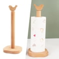 thumbnail image 3 of Soporte de toalla de papel moderno, estante de cocina de tejido de piezaza, soporte de toalla de animales de dibujos animados, organizador para el pájaro Soledad portarrollos de papel, 3 of 10