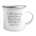 thumbnail image 2 of Funny Second Mom Gifts for Her - To My Amazing Second Mom Never Forget How Much I Love You Camping Mug, Gifts from Men to Second Mom, Christmas Unique Gifts, 2 of 4