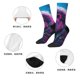 thumbnail image 5 of Fotbe Hip-Hop Glasses Gorilla Calcetas Largas con Estampado para Hombre y Mujer – Calcetas de Compresión Transpirables y Elásticas, Viajar y Uso Diario Talla 5-11, 5 of 6