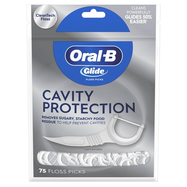 Hilo dental con soporte Oral-B Glide Protección contra caries, 75 unidades