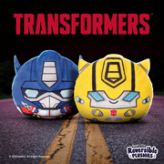 TeeTurtle Transformers Bumblebee 6 Inch Reversible Plush Toy