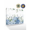 thumbnail image 2 of Blue Flower Wall Art for Living Room,Canvas Picture Wall Decor for Bathroom Bedroom,Sage Green Eucalyptus Leaves Farm Plant Painting Artwork for Office Kitchen Hallway Dining Room Home Decor 24"x32", 2 of 8