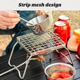 thumbnail image 3 of LJNYFDC Support de Cuisinière à Gaz, Support de Cuisinière à Haute Stabilité, Résistant à la Chaleur, Antirouille, Grille Pliante Portable pour Pique-Nique, BBQ, Camping, 3 of 5