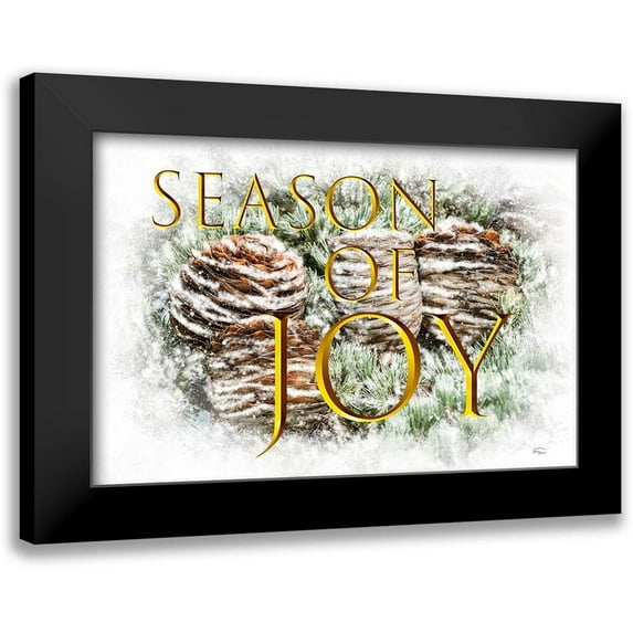 Murdock, Ramona 24x17 Black Modern Framed Museum Art Print Titled - Season of Joy