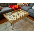 thumbnail image 3 of Rustic Display Table with removable glass top - 100% Made in the USA, 3 of 8