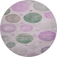 thumbnail image 2 of Addison Rugs Mayfield Premium Machine Washable Transitional Geometric Blush Round Rug, 8' x 8', 2 of 6