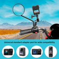 thumbnail image 2 of Global Motorbike Glass Mount 1/4 Screw Camera Connection 360 Modifiable Aluminum Mixture Parenthesis For Action Cameras, 2 of 5
