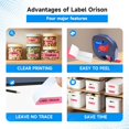 thumbnail image 3 of FZC-5PK Compatible with Dymo LetraTag Refills 91333 Plastic Red Label Tape Cartridge for DYMO LT-100H, LT-100T, LT-110T, QX 50 Label Maker, 1/2 Inch(12m) x 13Feet(4m), 3 of 4