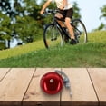 thumbnail image 4 of Mini Sonnette de Vélo Rétro en Aluminium Alarme de Guidon Rouge, 4 of 9