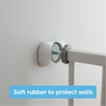 thumbnail image 3 of Perma Pressure Mounted Baby Gate Wall Protectors, Protect Walls & Doorways, 4 Pack, White, 3 of 6