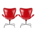 thumbnail image 1 of 2Pcs Miniature Plastic Chair Miniature Armchair Backrest Swivel Chair Miniature House Decor, 1 of 9