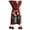 Burgundy, variant on Pom Poms Fringes Scarf Christmas Elk Polka Dot Scarf Neck Warmer Scarf Alter