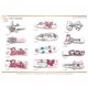 thumbnail image 2 of Horquillas para el cabello estilo Barbie, horquillas para el cabello sin arrugas, hermosos accesorios para el cabello, Clip para niñas, mujeres y niños, tendencia, 2023, 2 of 3