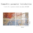 thumbnail image 3 of Peel and Stick Tile for Kitchen Backsplash 6"x12" Granite Backsplash Tile for Kitchen Marble PVC Peel and Stick Backsplash Tile for Kitchen Bathroom Fireplace Cabinet 4 Sheet, 3 of 9