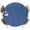 Blue, variant on Round Table Cover 36-44 Inch Brown Farmhouse Waterproof Reusable Table Cloth Round Fitted Vinyl Tablecloth with Elastic Edged for Parties Outdoors, Vintage Country Monochrome Textured
