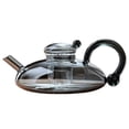thumbnail image 1 of Advancent Juego de té de vidrio con infusor incorporado Disfrute de un rico sabor con un infusor de té de tetera de vidrio resistente Utensilios de cocina tipo+2, 1 of 6