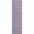 thumbnail image 2 of Addison Rugs Mayfield Premium Machine Washable Transitional Swirls Purple Runner Rug, 2'3" x 7'6", 2 of 5