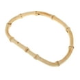 thumbnail image 5 of 2pcs Natural Bamboo Bags Handles Replacement Strap DIY Sewing Crafts Making, 5 of 7