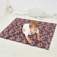 thumbnail image 2 of Pink Butterfly Pattern Blanket,Comfortable Soft Flannel Throw Blanket,All Season,Warm Lightweight Blankets for Sofa Bed Couch Living Room Chair,30"x40", 2 of 4