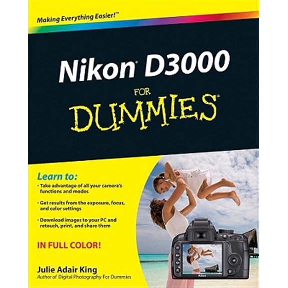 Pre-Owned Nikon D3000 For Dummies (Paperback) 0470578947 9780470578940