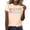 Beige, variant on Cute Rabbit Graphic T Shirts Women's Casual Round Neck Short Sleeve Tee Top Soft Comfortable Daily Wear Happy Easter Stylish Celebration Blouse for Ladies Light Gray S