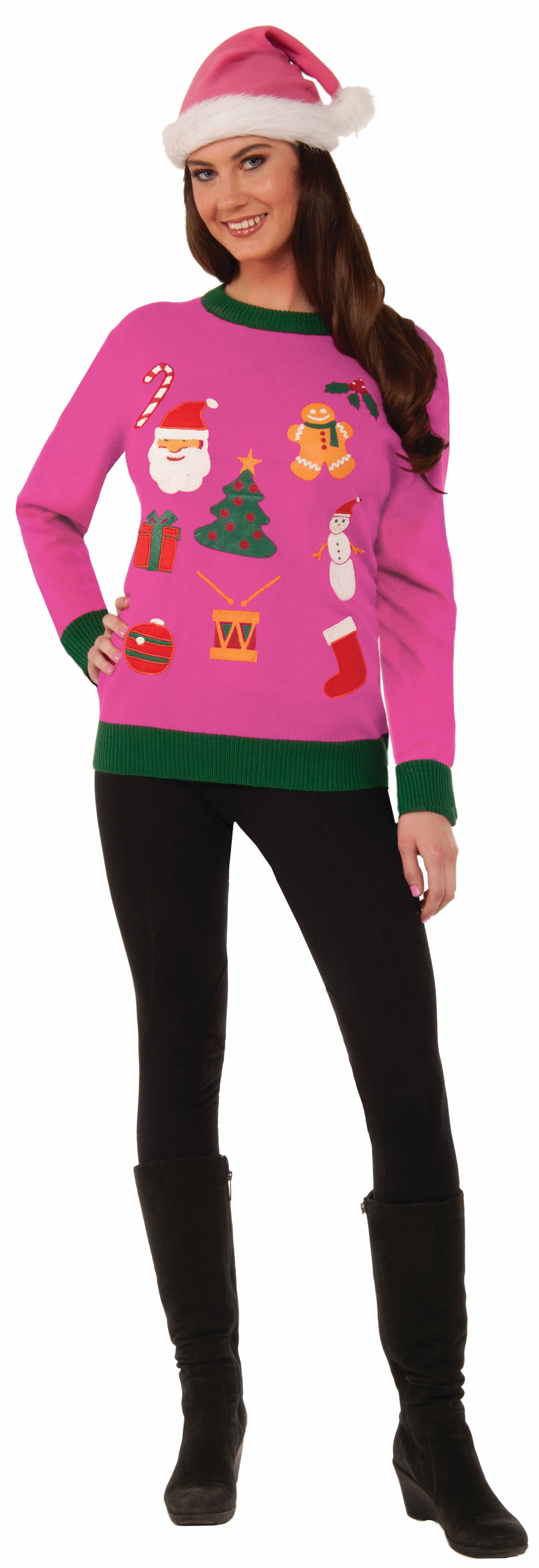 Pink Ugly Christmas Sweater 