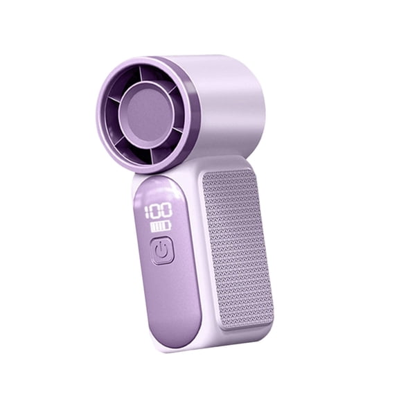 Portable Handheld Fan 100 Speed Cooling Fan Rechargeable Multifunction Travel