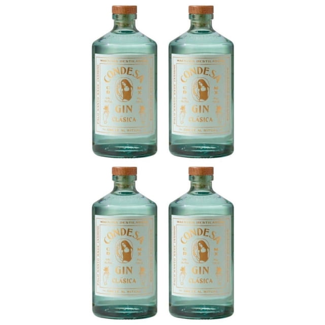 Pack de 4 Ginebra Condesa Clasica 750 ml Condesa Clasica