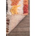 thumbnail image 4 of nuLOOM Tribal Diamond Gabbeh Tassel Area Rug, 4 of 4