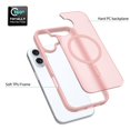 thumbnail image 3 of Decase Skin-Feel Anti-Scratch PC+TPU Case for iPhone 16,Compatible with Mag-Safe,Translucent Matte Drop Proof Phone Case,Rugged Back Cover for iPhone 16 Case,Pink, 3 of 5