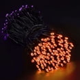 thumbnail image 4 of TW SHINE Halloween Lights - 400 LED 132FT Outdoor Plug-in With 8 Modes, Waterproof Indoor/Outdoor Decorations for Party, Yard, Haunted House Decor - Orange and Purple, 4 of 16