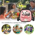 thumbnail image 6 of Jeiento Panda School Bags for Girls 7-10 10-12 Kids Backpack with Lunch Box and Pencil Case Mushroom Primary School Bookbag Boys Preschool Kindergarten Children Back Packs 3pcs Pink, 6 of 7