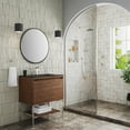 thumbnail image 7 of James Martin Vanities 805-V31.5-Bn-Ch Mantova 32" Single Basin Poplar Wood Vanity Set -, 7 of 7