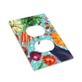 thumbnail image 3 of Kll Vegetable Wall Plate,Gloss Finish,Standard Size 1 - 5" X 3", Polycarbonate Thermoplastic,Electric Receptacle Plug Covers, 3 of 8