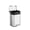 5L-Sliver, variant on TEQIN Stainless Steel Trash Can with Lid, Large Garbage Can, Rustproof Step-on Kitchen Metal Trash Bin with Inner Bucket for Kitchen Office