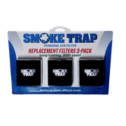 SMOKE TRAP 2.0 - Replacement Filter Cartridges For Smoke Filter (Sploof/buddy) - 3 Pack