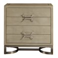 thumbnail image 2 of Home Fare Commode Moderne Gris Clair et Métal, 2 of 5