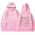 thumbnail image 2 of LEKDFST Trust In The Lord Graphic Hoodies for Women Teen Girsl Christian Faith Sweatshirts Bible Verse Religious Hoodie Pullover Tops RD2 L, 2 of 4