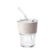 thumbnail image 1 of Vaso alto para bebidas, taza de café, vaso con doble pajita, vaso portátil para regalo, 1 of 4