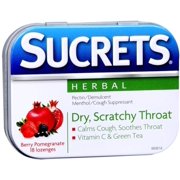 Sucrets Herbal Lozenges Berry Pomegranate 18 Each