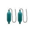 thumbnail image 5 of Extreme Max 3006.7578 BoatTector Inflatable Fender Value 2-Pack - 4.5" x 16", Teal, 5 of 10