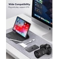 thumbnail image 4 of Lector de tarjetas SD Fubiaofei 5 en 1 USB USB-C de doble conector, 4 of 6